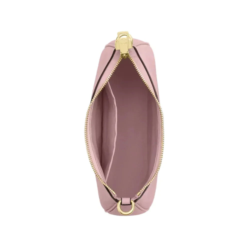 Teri Shoulder Bag In Signature Canvas  - Gold/Powder Pink