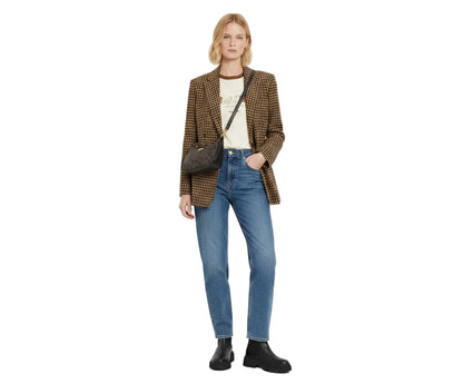 Teri Shoulder Bag In Signature Canvas  - Walnut