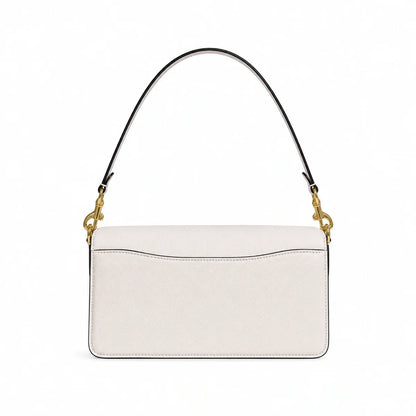 Tabby Shoulder Bag  26 - Brass/Chalk